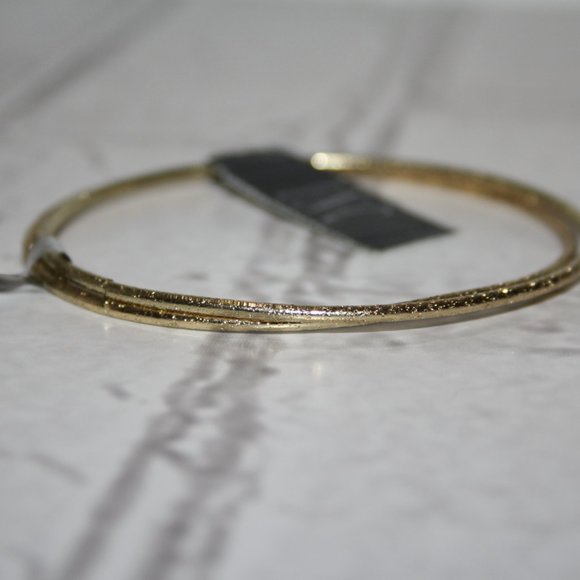 NWT INC Gold bangle bracelet set - Picture 3 of 5